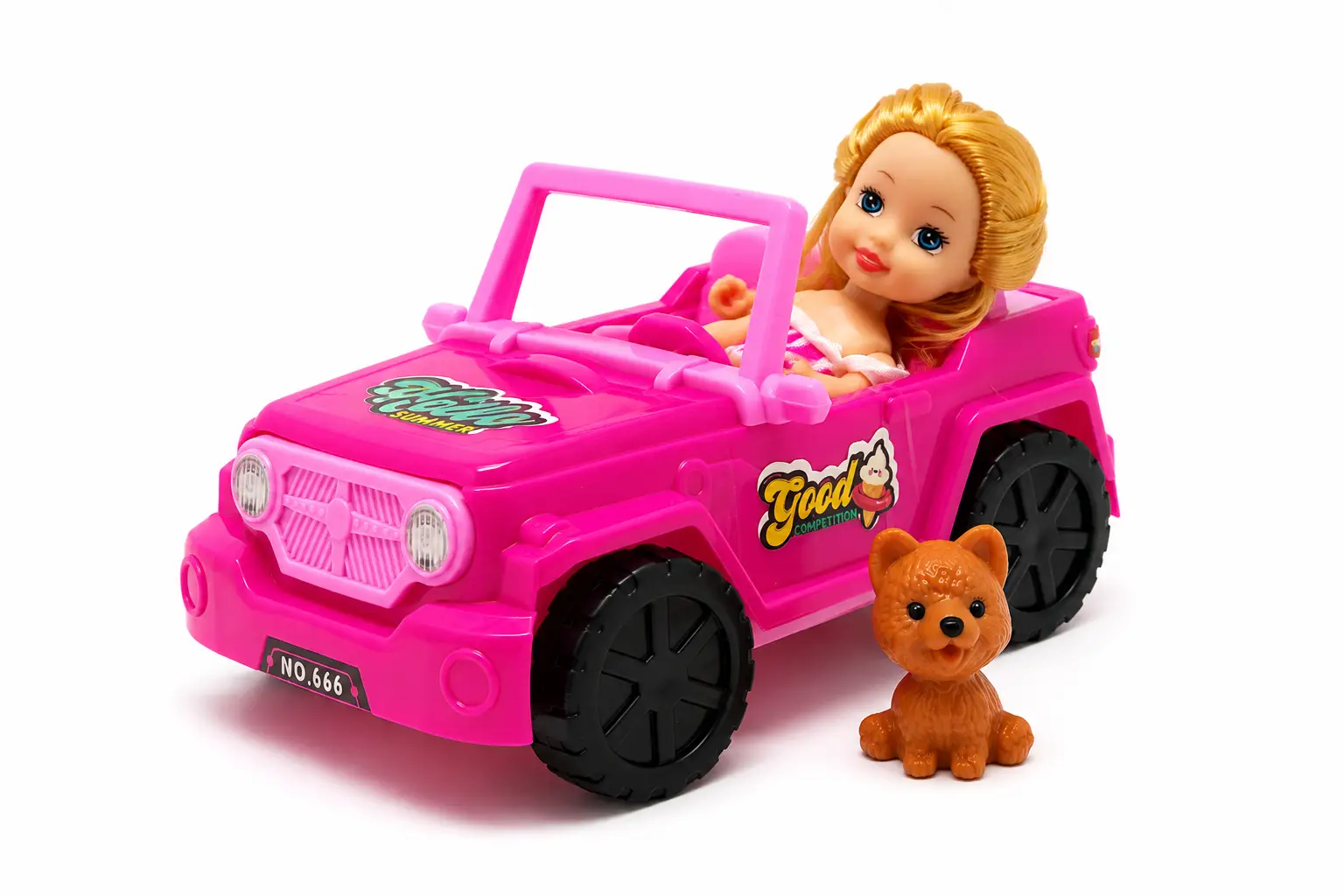 Muñeca Sweet con Carro Convertible