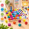 JUEGO DE SECUENCIA CON FIGURAS GEOMÉTRICAS ATORNILLABLES