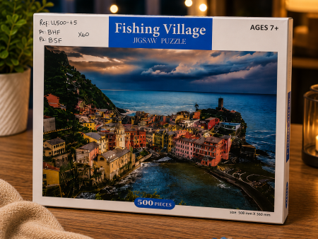 portada ROMPECABEZAS 500 PCS VERNAZZA ITALIA