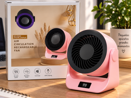 VENTILADOR CIRCULAR RECARGABLE